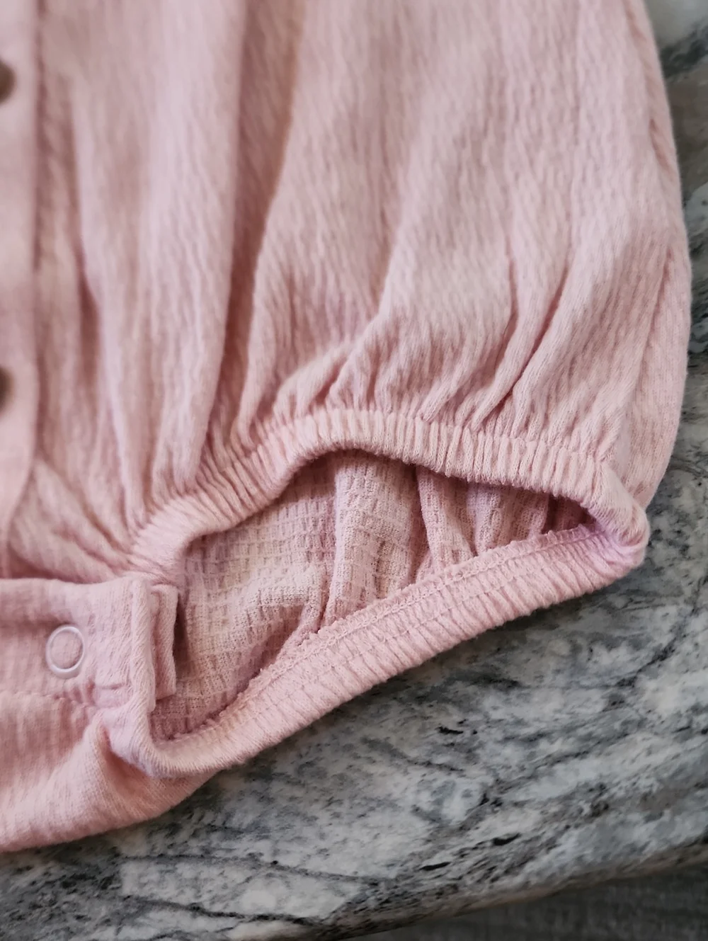 Carters Baby Girl Pink Romper, Size 12 Months